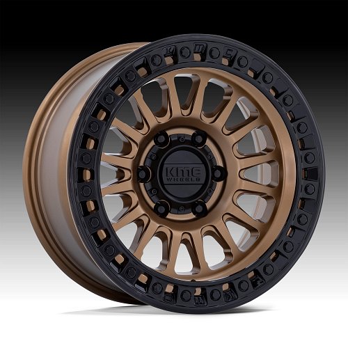 KMC KM552ZB IMS Matte Bronze Custom Truck Wheels 1